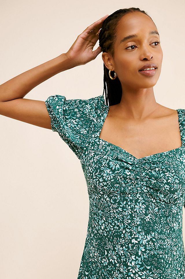 madewell green dress Button Up Tank short dolman sleeves and side tie details. Madewell Mini Shirt Dress Loden