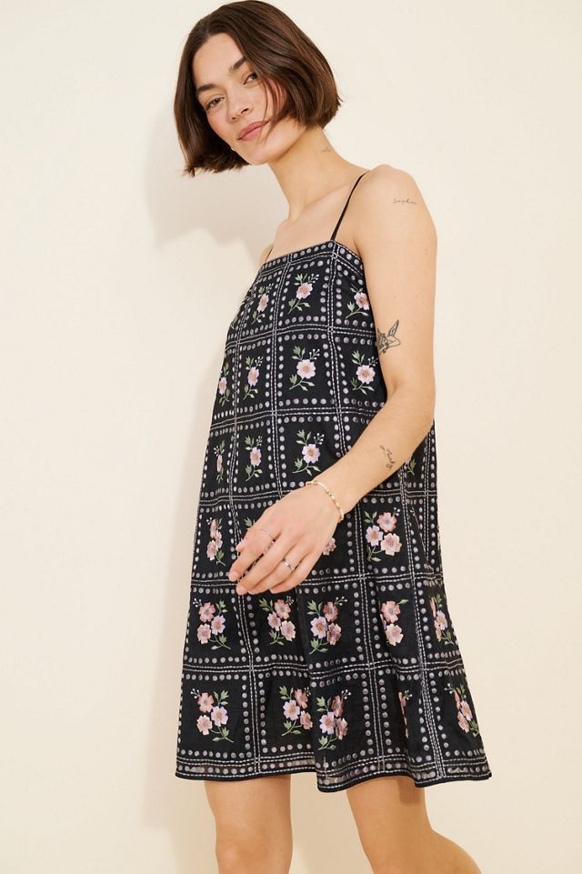 Kavita Bhartia Sleeveless Shift Mini Dress #3