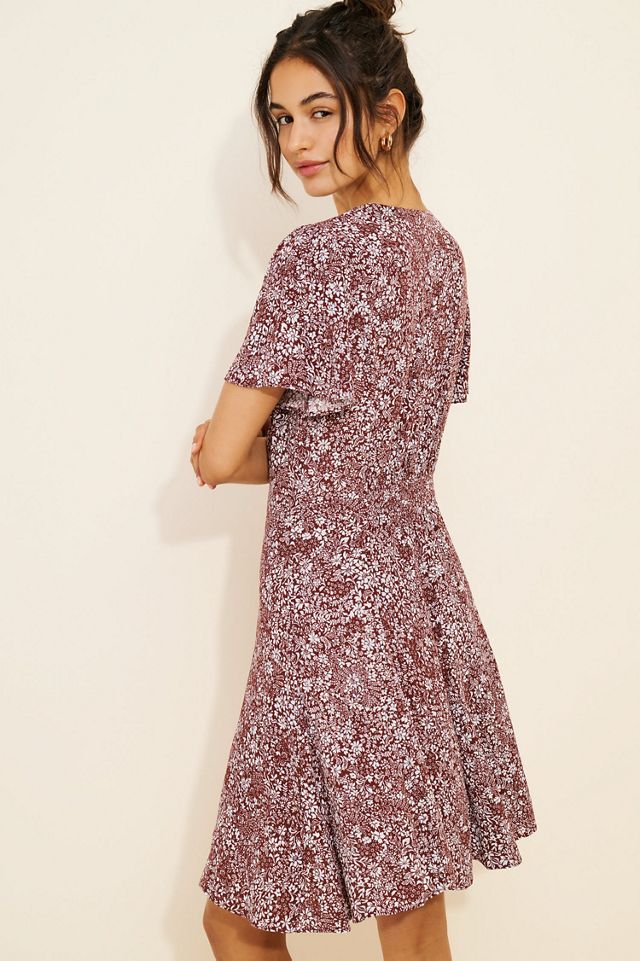 Madewell Modern Femme Short Sleeve Mini Dress | Anthropologie