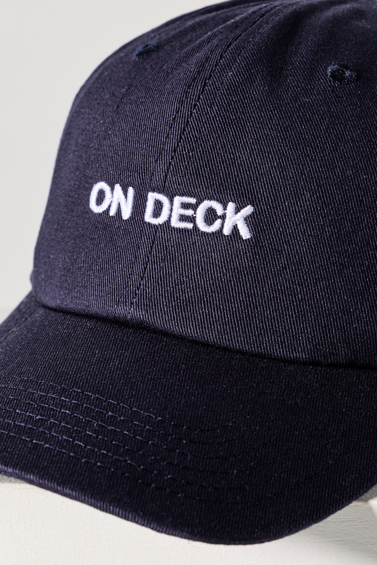 Intentionally Blank On Deck Baseball Cap