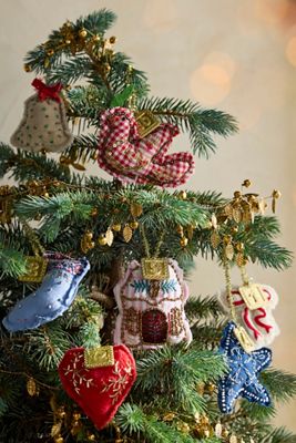 Advent Ornaments, Set of 12