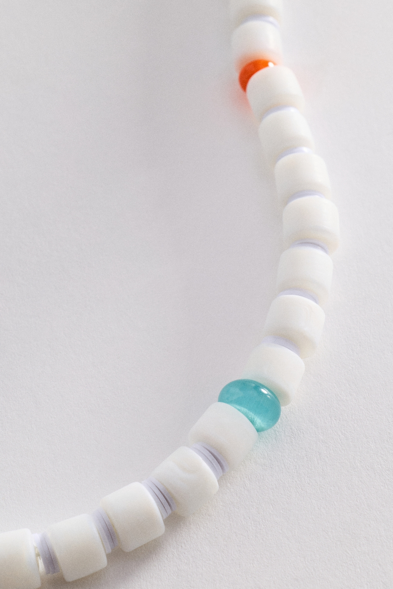 Neutral Beaded Necklace