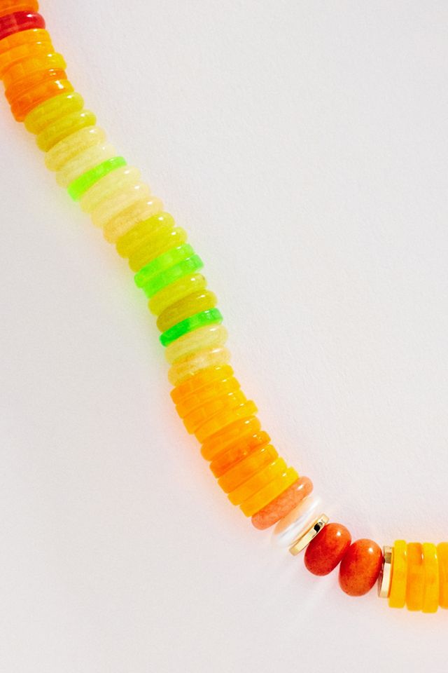 Jelly Beaded Necklace #1