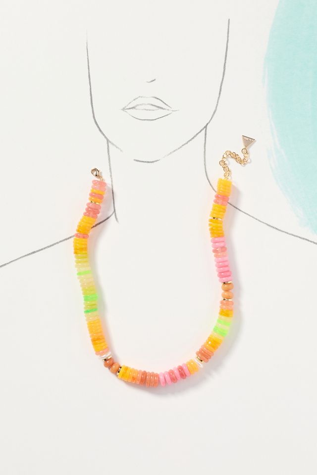 Jelly Beaded Necklace #2