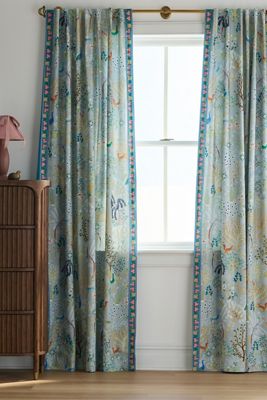 Jodie Scenic Woven Cotton Curtain