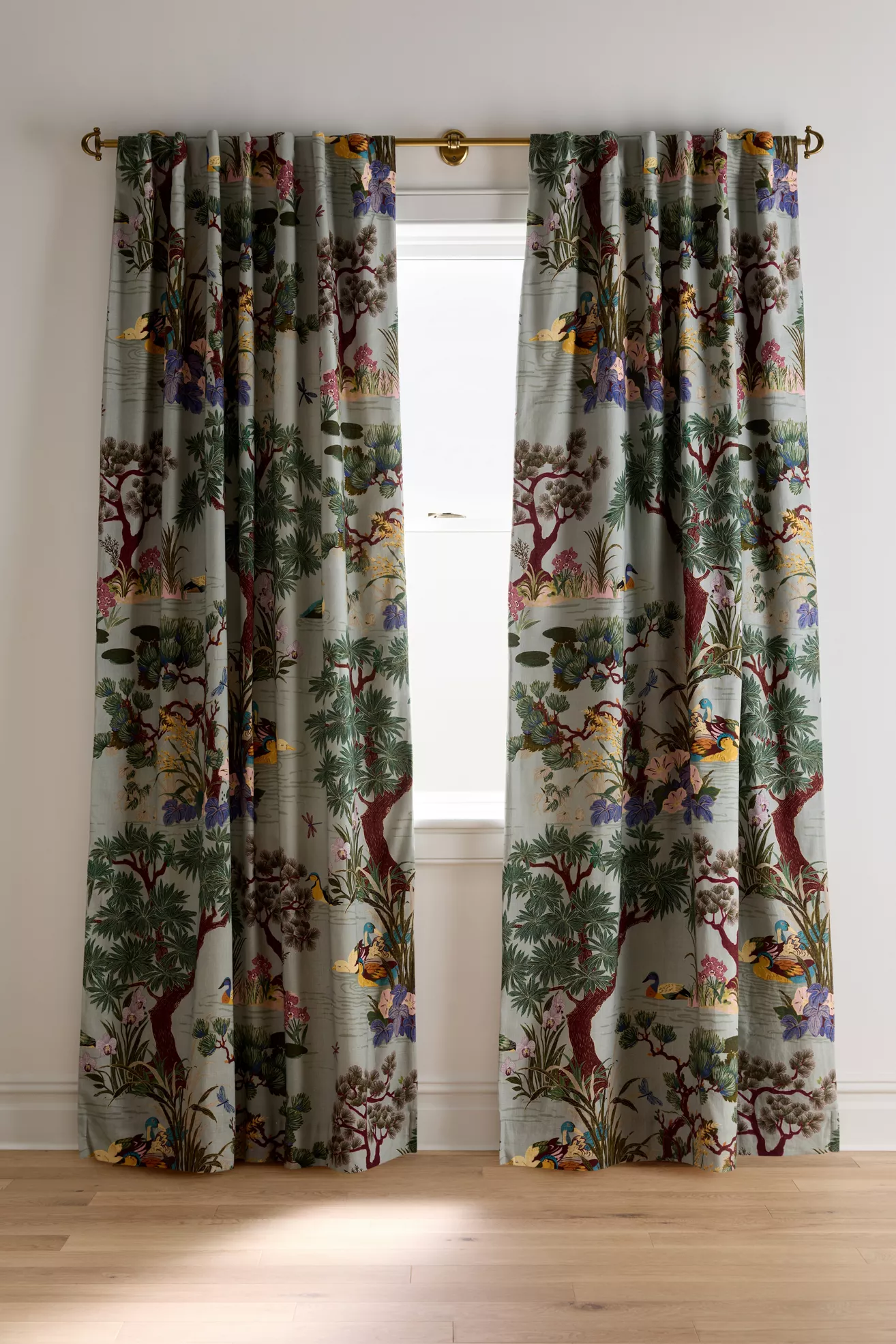 Bernadette Cotton Printed Blackout Curtain