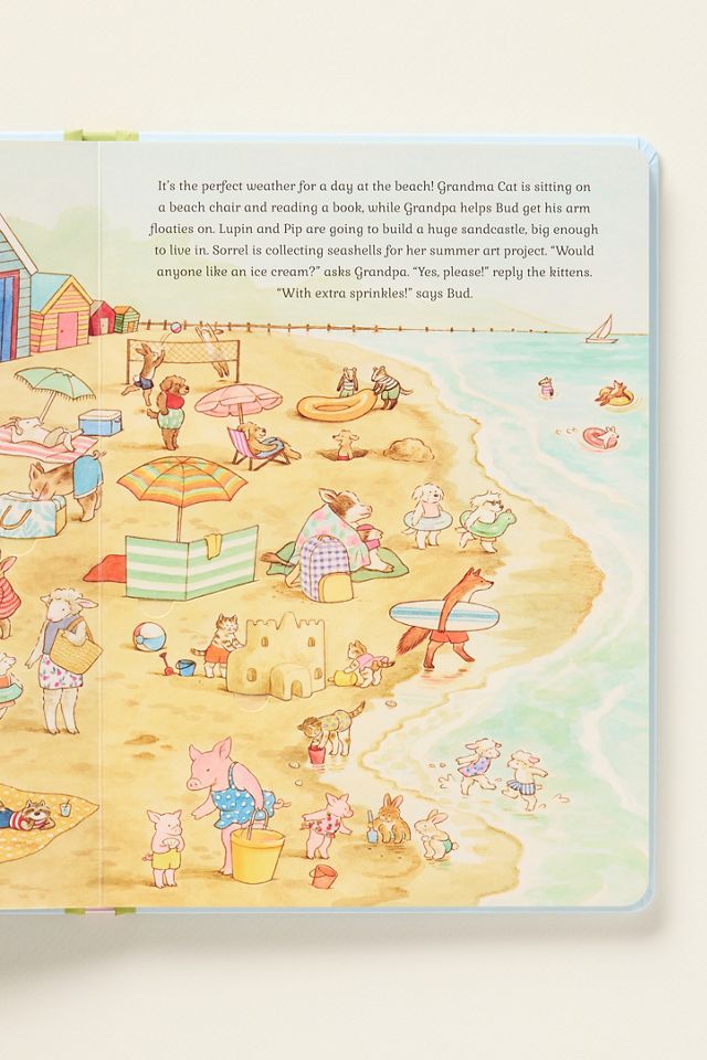 Cat Family Four Seasons Kids Hardcover Book #1