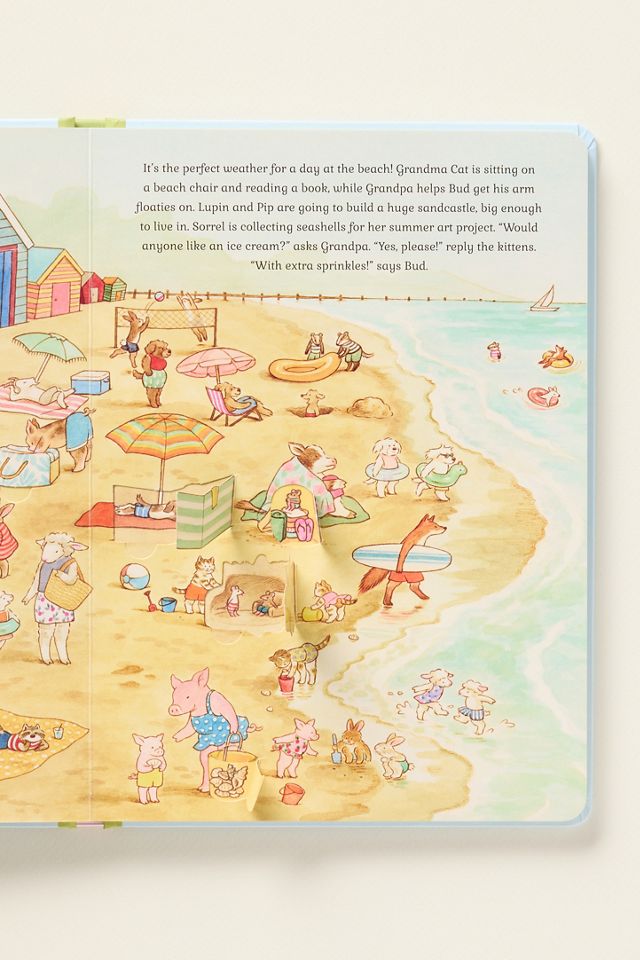 Cat Family Four Seasons Kids Hardcover Book #2