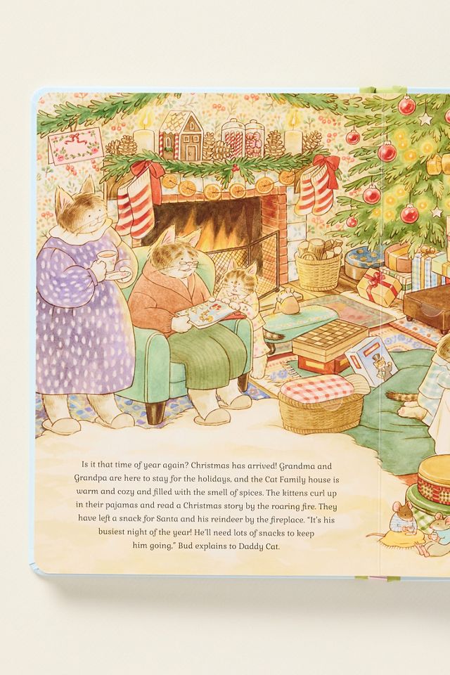 Cat Family Four Seasons Kids Hardcover Book #3