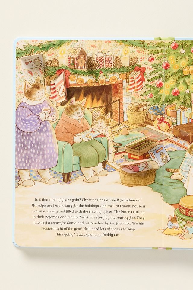 Cat Family Four Seasons Kids Hardcover Book #4