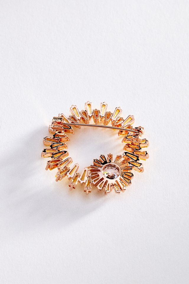Blossom Box Gold Sunburst Brooch #1