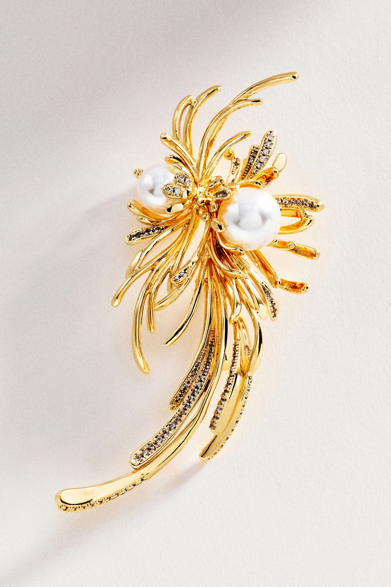 Blossom Box Pearl Burst Brooch