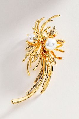 Blossom Box Pearl Burst Brooch
