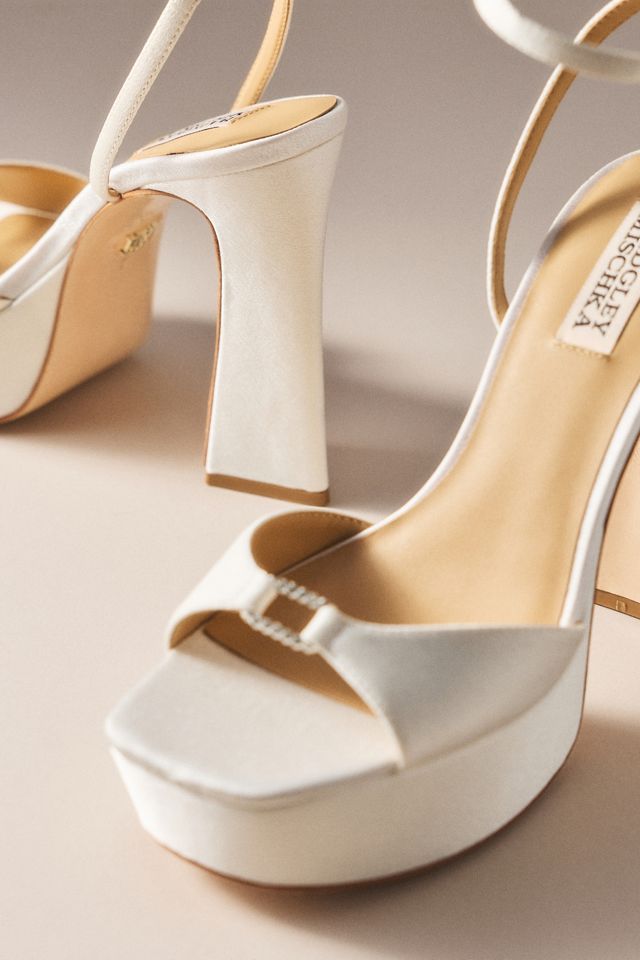 Badgley Mischka Romina Platform Heeled Sandals #1