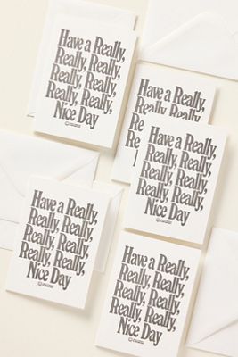 Archivist Notecard Set, Pack of 5