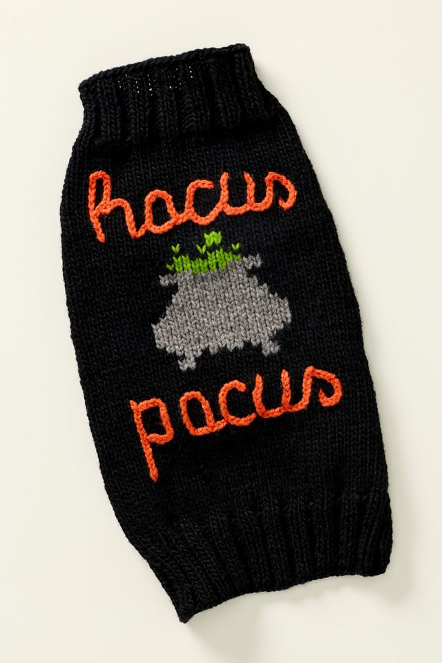 Anthropologie Halloween Phrase Pet Sweater #1