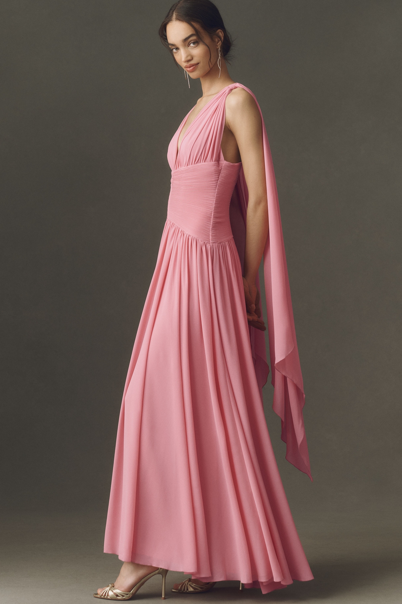 Mare Waisted Maxi Dress