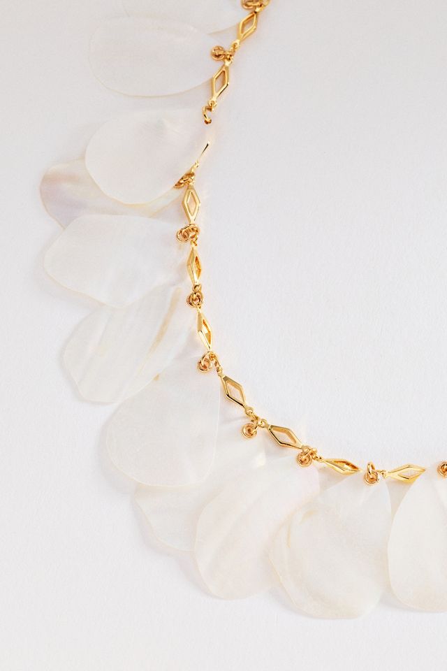 Paillette Shell Necklace #1