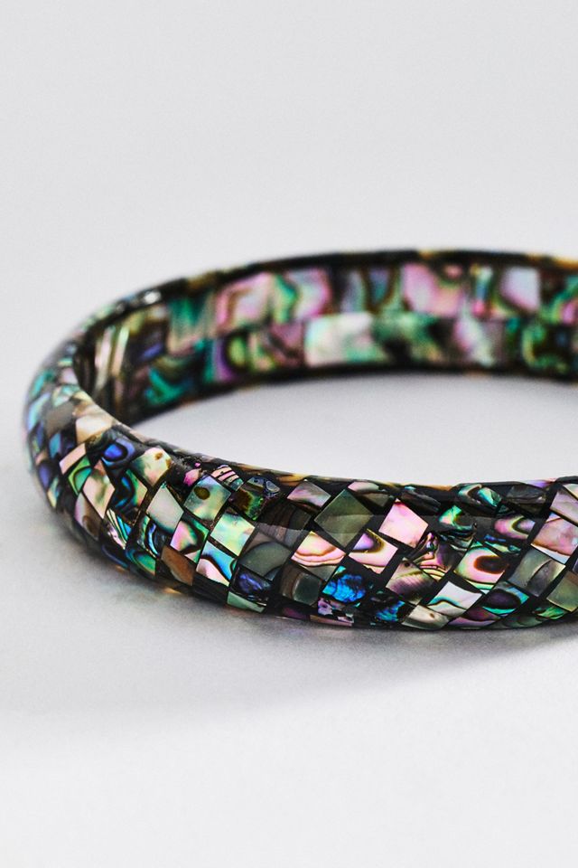 Shell Bangle Bracelet #1