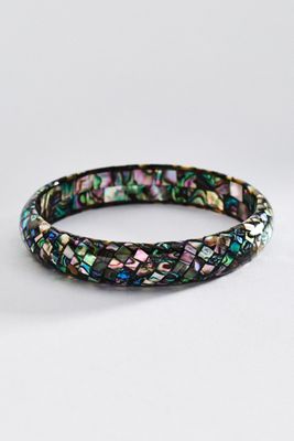 Shell Bangle Bracelet