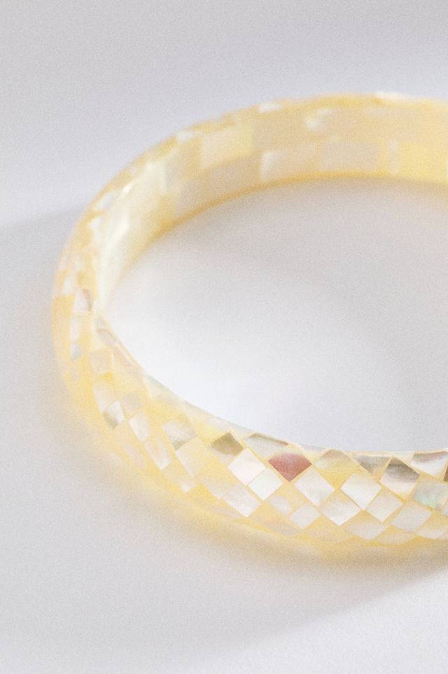 Shell Bangle Bracelet #1