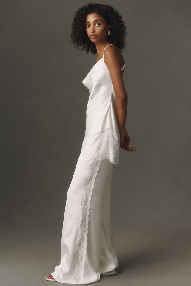 BHLDN Satin Cami & Pant Set #4