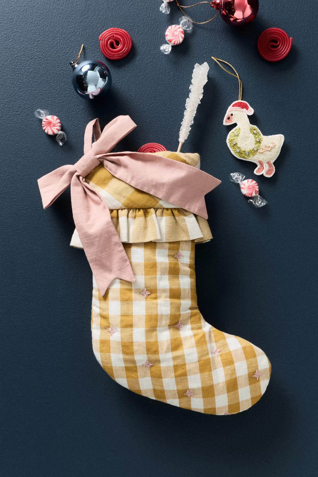 Small Gingham Stocking - thumbnail 2