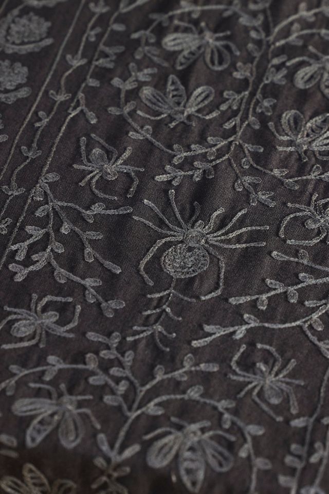 Halloween Crewel Stitch Runner #1