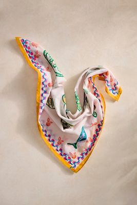 Italian Café Cotton Bandana