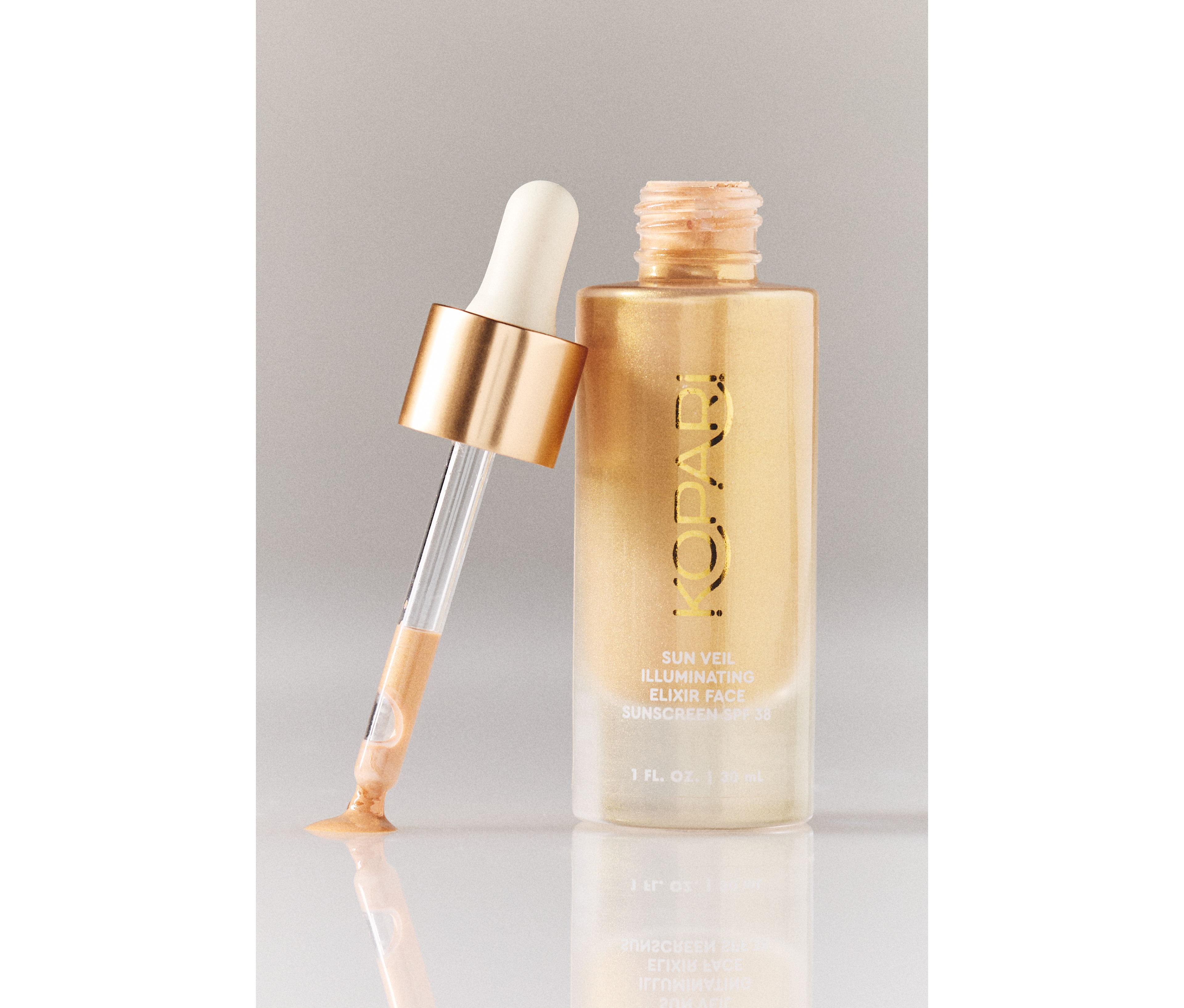 Kopari Sun Veil Illuminating Face Elixir Sunscreen SPF 38