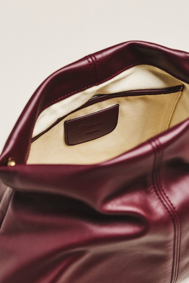 Flattered Clay Leather Clutch #2