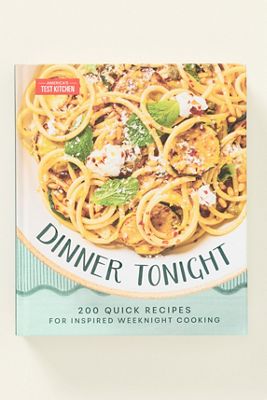 Dinner Tonight Hardcover Cookbook