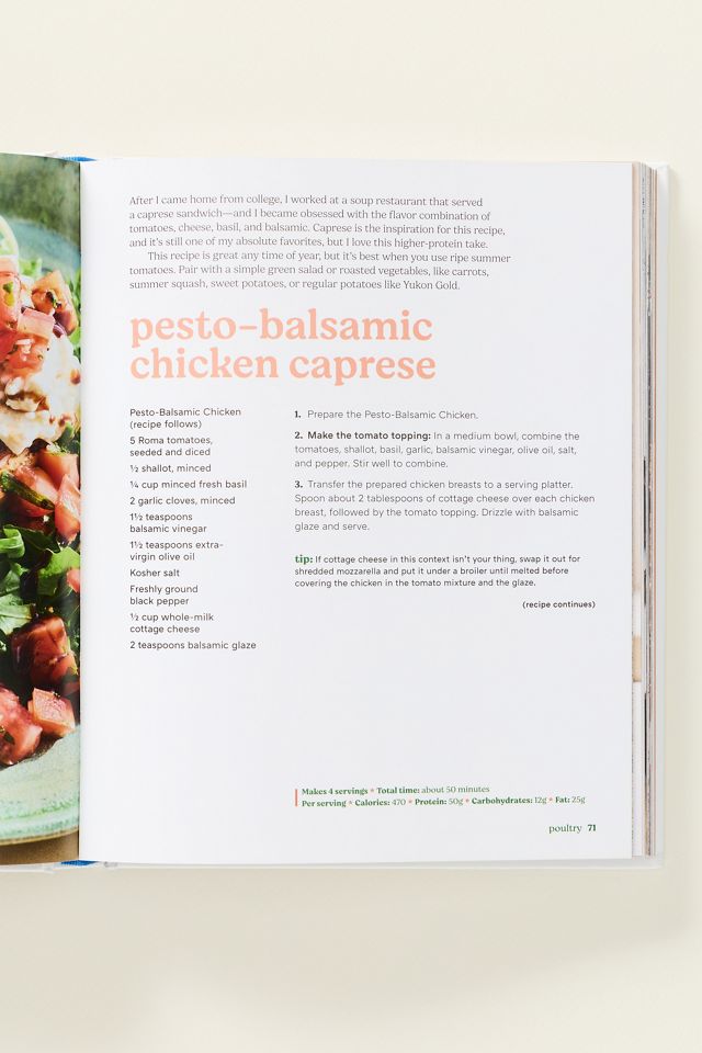 The Powered by Protein Hardcover Cookbook #1