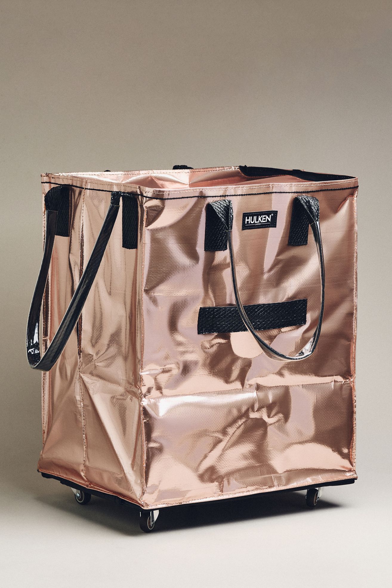 Hulken Signature Large Rolling Tote Bag - Rose Gold, One Size