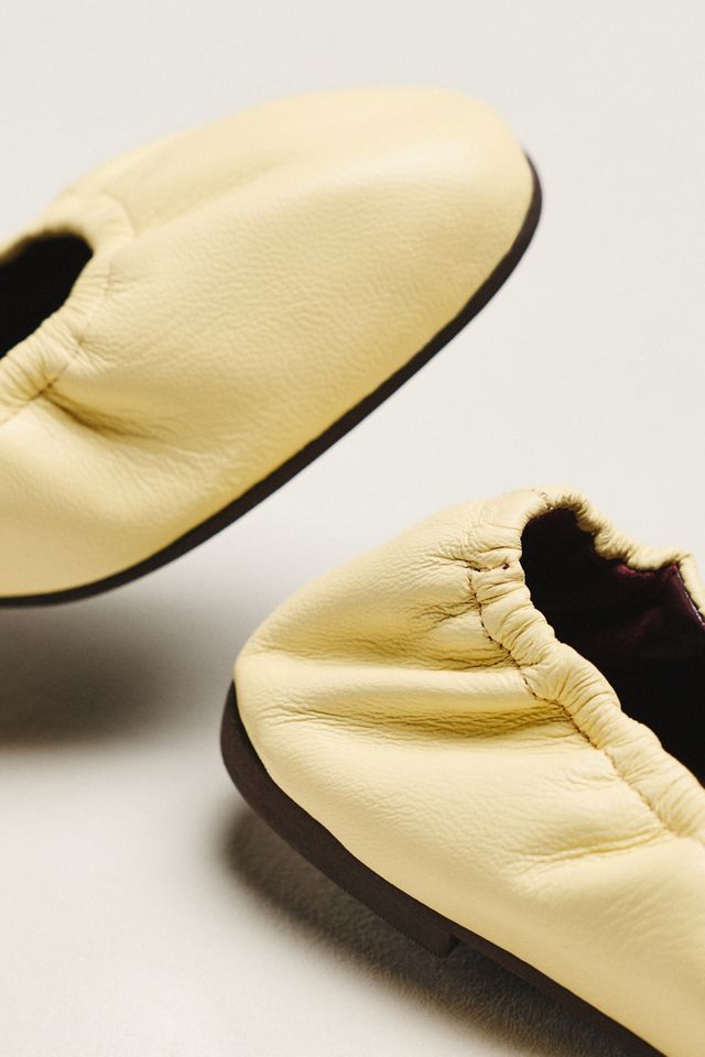 Reformation Buffy Ruched Ballet Flats #2