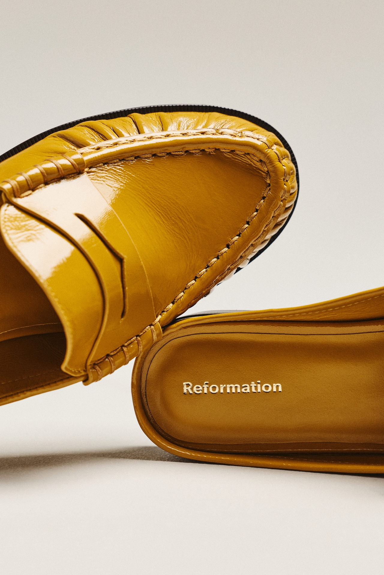 Reformation Francine Mule Loafers