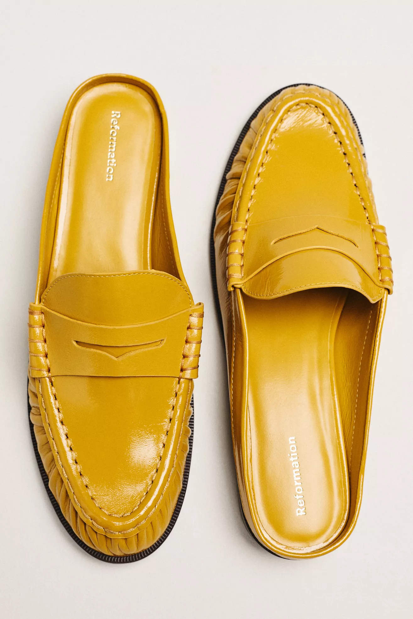 Reformation Francine Mule Loafers