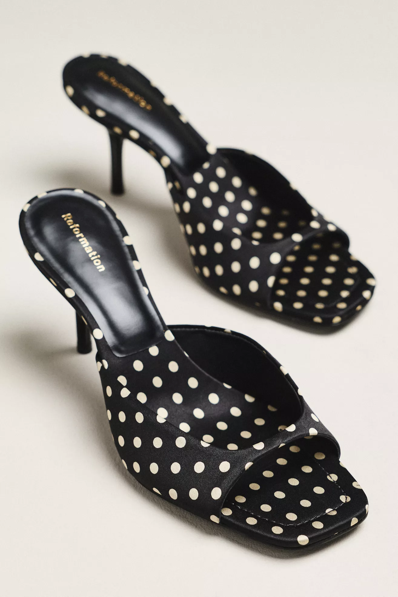 Reformation Clementine Mule Heels