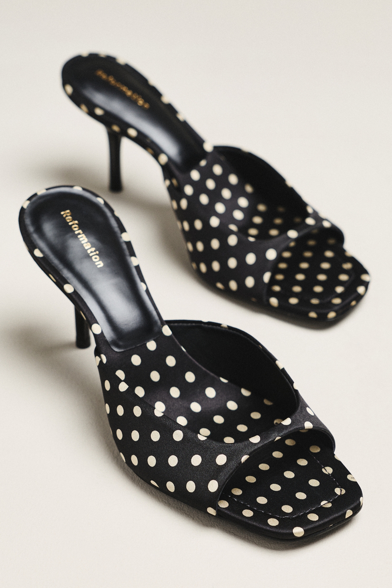 Reformation Clementine Mule Heels