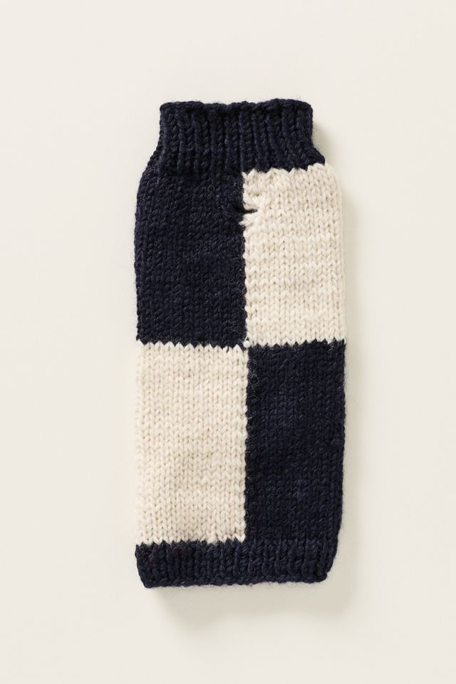 Checkered Dog Sweater #4
