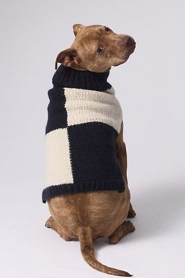 Checkered Dog Sweater