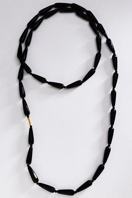 Jennifer Behr Asha Onyx Necklace