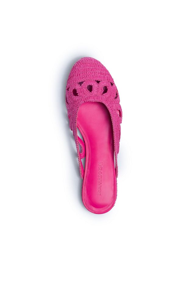 Bernardo Cappadocia Raffia Mules #2