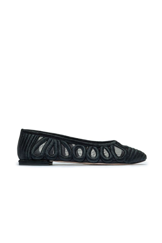 Bernardo Costa Mesh Ballet Flats #1