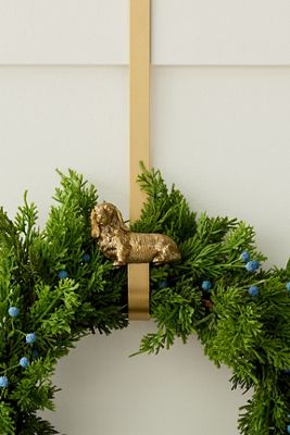 Animal Icon Dog Wreath Hanger