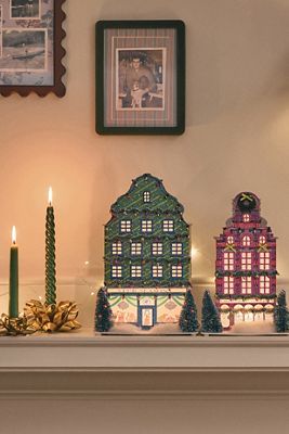 Emily Taylor x Anthropologie Light-Up Holiday House