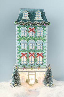 Emily Taylor x Anthropologie Light-Up Holiday House