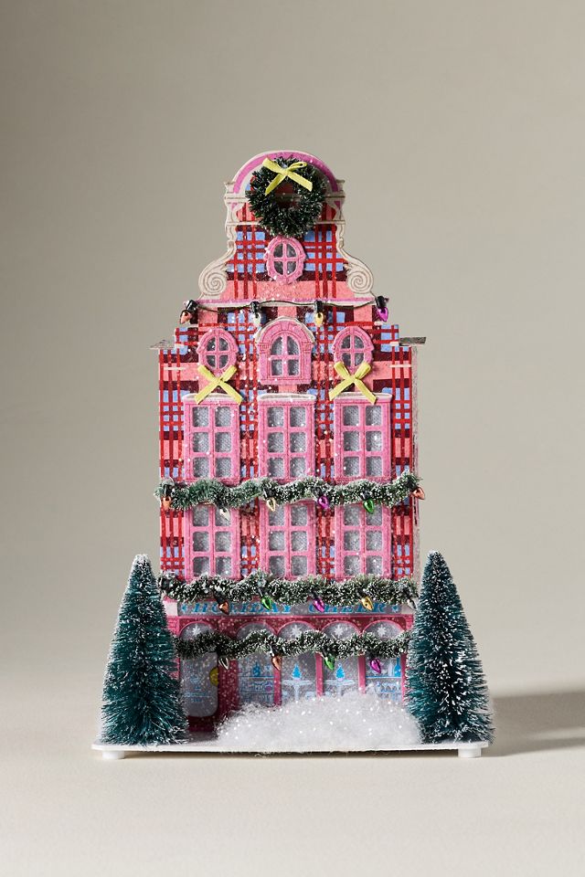 Emily Taylor x Anthropologie Light-Up Holiday House #2