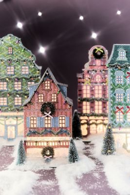 Emily Taylor x Anthropologie Light-Up Holiday House