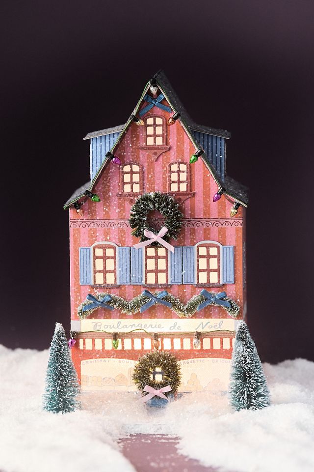 Emily Taylor x Anthropologie Light-Up Holiday House #1